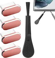 USB C Cover,Port Dust Cover Set of 4 | USB Port Dust-Proof Protector with Brush for Mobile Phone Tablet Outdoor Road Trip Home Camping Hiking