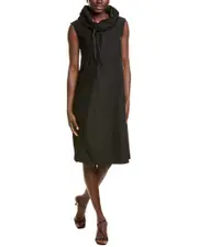 Joseph Ribkoff Cinched Funnel Neck Shift Dress