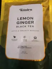 Teaniru LEMON GINGER BLACK TEA DETOX IMMUNITY BOOSTER