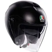 Irides Mono Logo Matt Black Jet Helmet