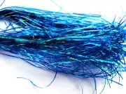 MAGNUM FLASHABOU - 1mm - 14 inch - BLUE - Fly Tying Materials - Flash - NEW!