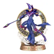 First 4 Figures Yu-Gi-Oh Dark Magician Blue PVC Statue Action Figure 12in