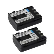 2pcs Battery for CANON EOS 350D 400D NB-2LH NB-2L PC1018 E160814 DS126071 G9 G7