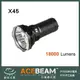 【錸特光電】ACEBEAM X45 二代 18000流明 660米 高亮泛光手電筒 搜索 海巡 CREE XHP70.2