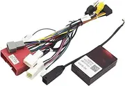 Harness Adapter CAN Bus Decoder 16 Pin to 24Pin Connector Radio Antenna Car Android Wiring Cable Compatible for Mazda 6 GH1/GH2 3 BL BM CX7