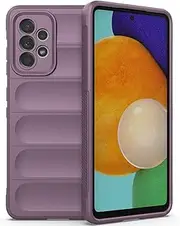 Galaxy A52 Case, EabHulie Flexible TPU Silicone Non-Slip Shock-Absorbent Case Cover for Samsung Galaxy A52S 5G /A52 5G / A52 4G Purple