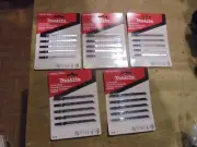 new Makita Jig Saw Blades, 4-1/8", 9TPI 7925297 - 25 PACK