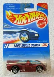 1995 Model Series Hot Wheels POWER PISTONS #347 (7 Spoke Variation)