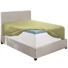 Clara Clark Fitted Sheet Full Size, Extra Deep Pocket Fits up to 21 Inch