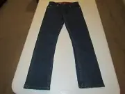 Levi's Boy's Slim Straight Blue Denim Jeans Size 16 Waist 28" Inseam 30" NWT