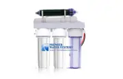 5 Stage Aquarium Reef Reverse Osmosis Water Filtration RO/DI System | 100 GPD