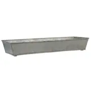 Metal Display Tray Medium Rectangular With Inclined Sides by Ib Laursen