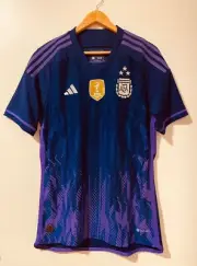 Argentina Shirt Away 3 Stars AUTHENTIC MADE IN ARGENTINA - GC4402 (Ask Size)