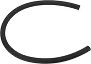 TRQ Power Steering Return Hose Compatible with Multiple Vehicles
