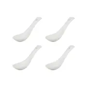 Ecology Canvas Soup Spoons White Set of 4