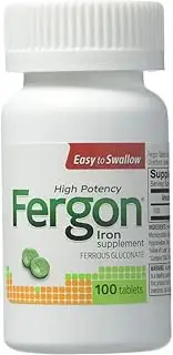 High Potency Iron Supplement, 100 Count