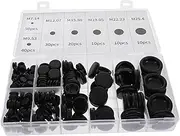 Vaguelly Electrical Wire Grommets Assortment 170pcs Rubber Grommet Set Cable Sealing Dust and Water Proof Easy Installation