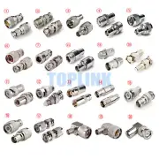 2x BNC Male Female to UHF PL259 SO239 F N FME TNC Male Female Connector Adapter