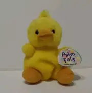Aurora World Palm Pals Mini Yellow DARLING DUCK Plush 5" Soft Stuffed Toy NWT