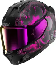 Shark D-Skwal 3 Mayfer, full face helmet , color: Matt Black/Violet/Dark Grey , size: M