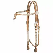 Ferruled Futurity Brow Show Headstall