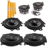 Pioneer TSA Series 6x9" & 6.5" Front/Rear Car Door speakers & 3.5" Dash Speakers