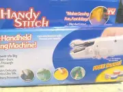 Portable Handy Stitch Battery Power Handheld Sewing Machine Cordless