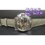 PANERAI 沛納海 PAM00605藍灰色金屬光色面盤 不鏽鋼(佛羅倫斯創始店限定版) 47M 壓克力鏡面及透明錶背