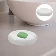 Ceramic Oval Soap Box Ceramic Cute Soap Tray Soap Dish Toilet Free Punching