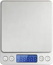 EZONEDEAL Digital LCD Electronic Scale Kitchen Food Balance Weight Postal Scales Multifunctional Food Scale with Backlit LCD Display for Cooking Baking Coffee Postal Parcel