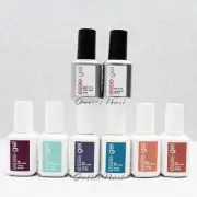 ESSIE Soak Off Gel Polish SET 6 Colors Spring 2015 Collection + Base & Top Coat