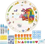 Water Drawing Mat - Water Painting Mat Magic for Kids | Color Doodle Toy, Lightweight, Portable for Kid Boy Girls Adults