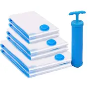 Travel & Home Storage Solution, Vacuum Storage Bags with Reusable & Thick Durable Design