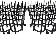 Tools Compatible with 1/10/12pcs Garden Anti-cat and Dog Net Repellent Mat Prickle Strips Safe Plastic Spike Thorn Deterrent Plant Protection Supplies