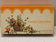 VTG Ben Rickert Danish Carnation Soap Bars Individually Wrapped 3 Bars 3 oz Each