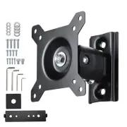 Yescom VESA Mount Computer Monitor for PC Cart Adjustable Fits 10"-32" Screen