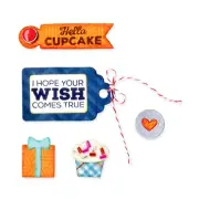 Sizzix Framelits Birthday Sentiments 8pc, stamps #660776 Retail $17.99 Whitlock