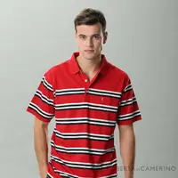 在飛比找momo購物網優惠-【ROBERTA 諾貝達】男裝 短袖POLO衫-紅色(台灣製