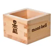 mont-bell nihonsakari collaboration Sake Masu Cup Japanese Hinoki Limited