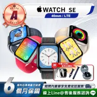 在飛比找momo購物網優惠-【Apple 蘋果】A級福利品 Watch SE LTE 4