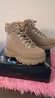 Aqua women's haly leather closed toe ankle cold weather boots