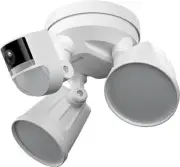 4K Ultra HD Security Floodlight Camera with 2 Way Audio Microphone & Speaker Sir