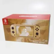 PSL Nintendo Switch Lite Legend of Zelda Hyrule Limited Edition Console Gold NEW