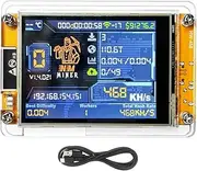 Mellisso NMMiner NerdMiner V2 468KH/S Hashrate BTC Solo Lottery Miner ESP32 2.8 Inch Smart Display Bitcoin Crypto Lottery Miner