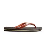 HAVAIANAS BRASIL LOGO 男鞋 女鞋 咖啡色 哈瓦仕 夾腳拖 國旗 巴西 拖鞋 4110850-3059U