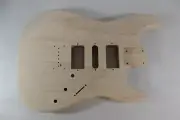 Maple HSH Hardtail guitar body - fits Fender Strat Stratocaster necks J1641