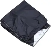 CONGARTENO Washing Machine Cover Durable Dust Water Resistant Washer Dryer Protector with Zipper Closure Elastic Band Design for Full Coverage Laundry Washer Cover