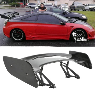 For Toyota Celica 57" GT Style Adjustable Rear Trunk Wing Spoiler Glossy Black (for: Toyota)