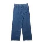 PLATEAU WIDE LEG DENIM 藍色 長褲