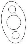 Norton Commando Rocker Spindle Gasket